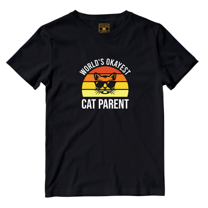 Cotton Shirt: Cat Parent