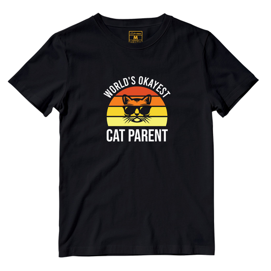 Cotton Shirt: Cat Parent