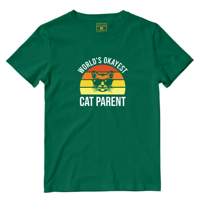 Cotton Shirt: Cat Parent