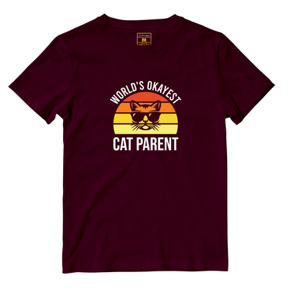 Cotton Shirt: Cat Parent