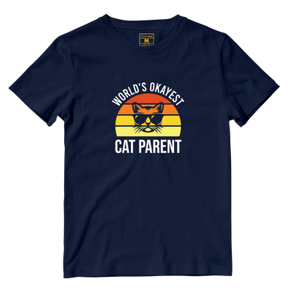 Cotton Shirt: Cat Parent
