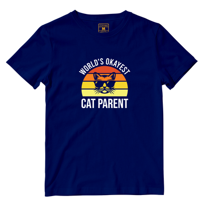 Cotton Shirt: Cat Parent