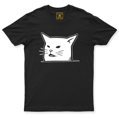 C. Spandex Shirt: Cat Peeking