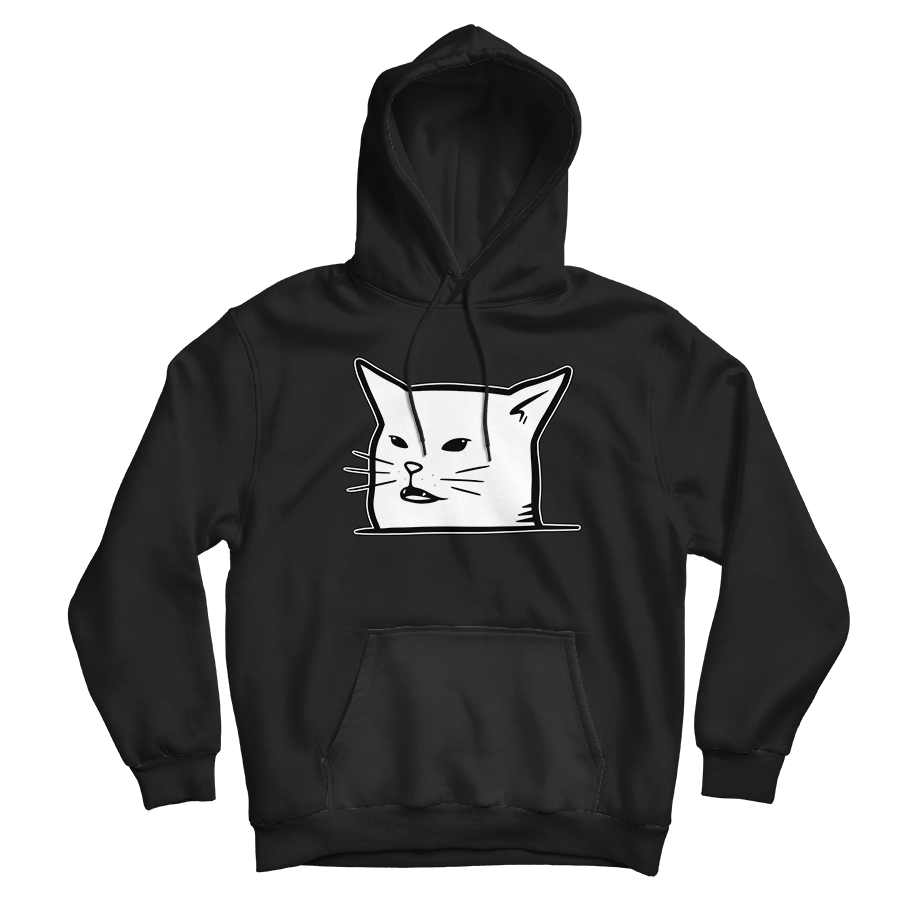 Cat Peeking Hoodie