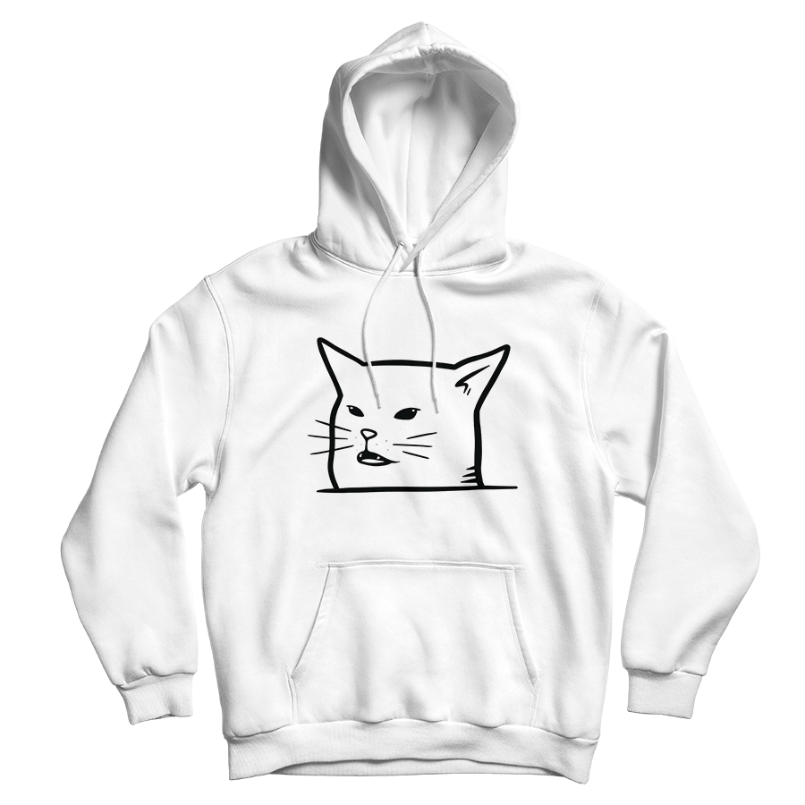 Cat Peeking Hoodie