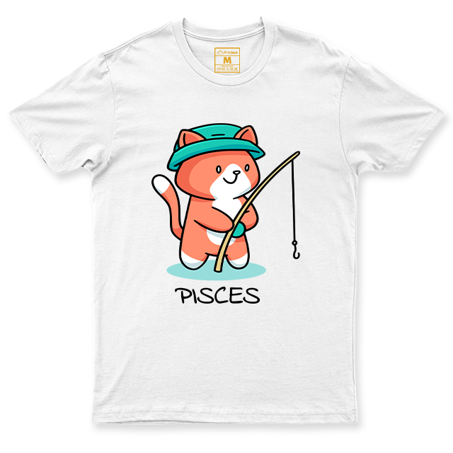 C.Spandex Shirt: Pisces Cat