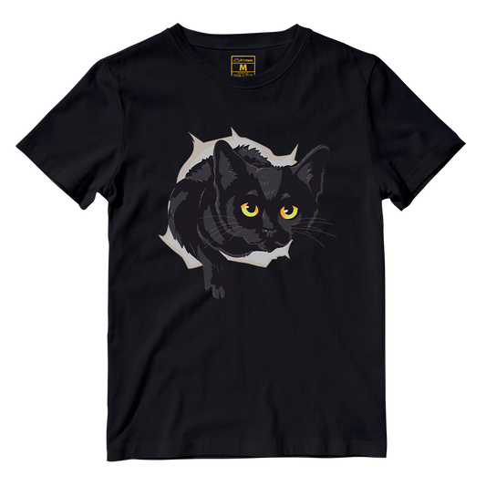 Cotton Shirt: Cat Rip Shirt