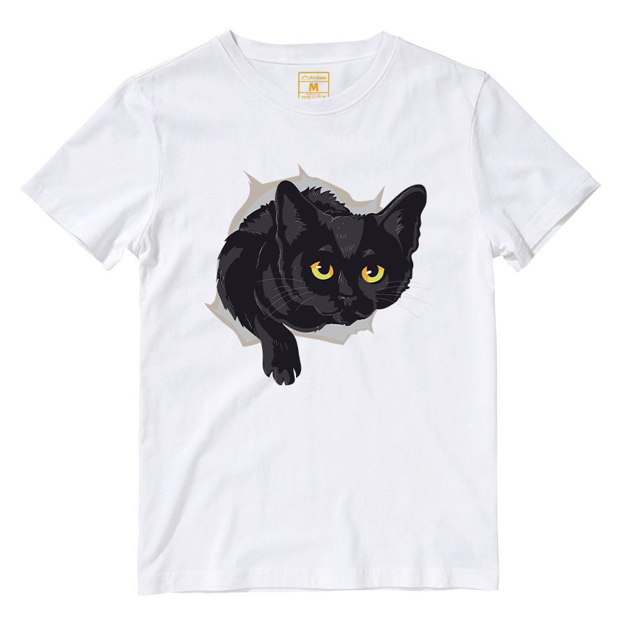 Cotton Shirt: Cat Rip Shirt