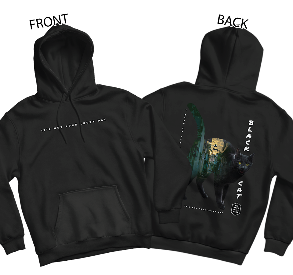 Cat Scenery Hoodie (Front and Back)