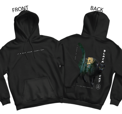 Cat Scenery Hoodie (Front and Back)