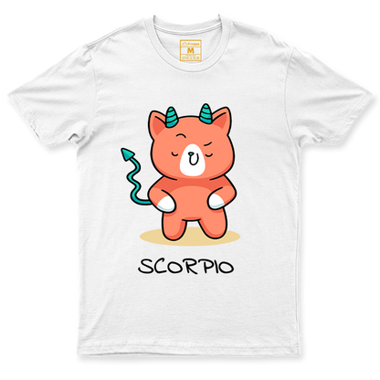 C.Spandex Shirt: Scorpio Cat