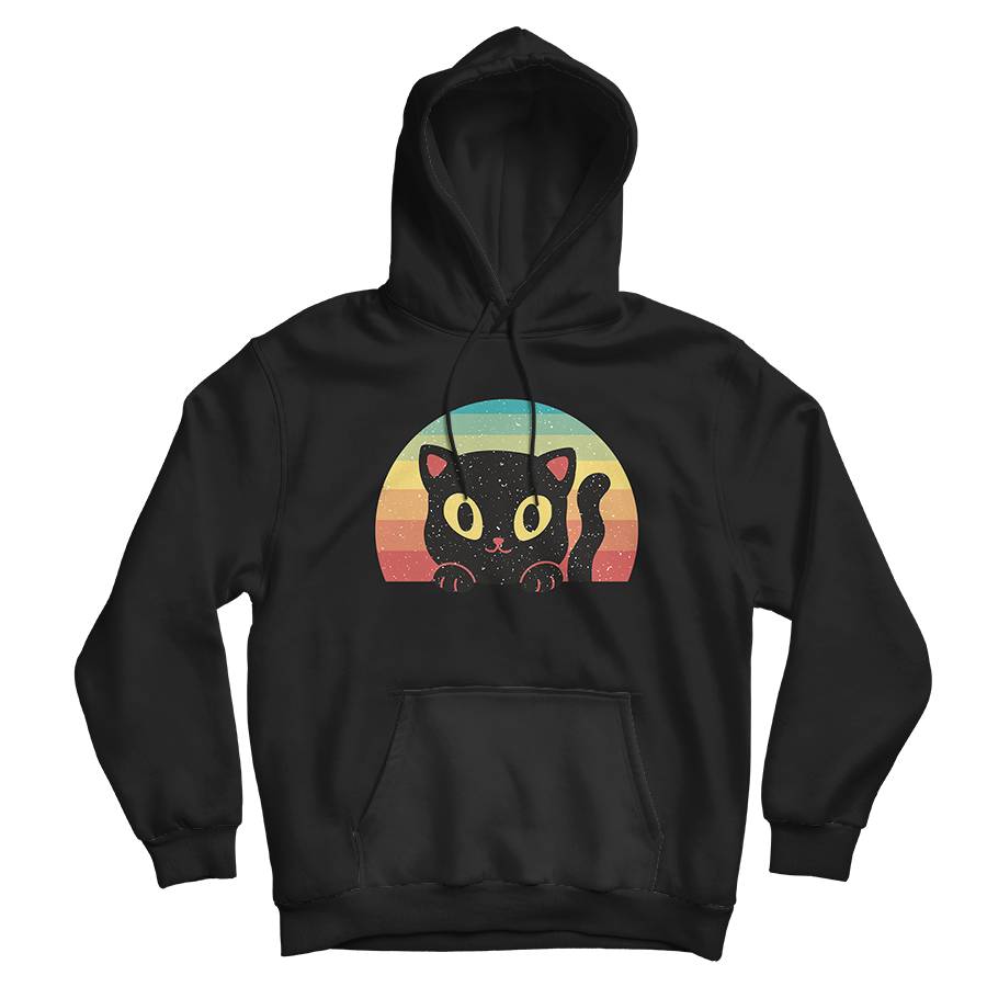 Cat Sunset Hoodie