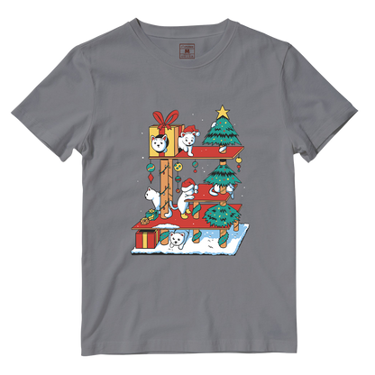 Cotton Shirt: Cat Tree