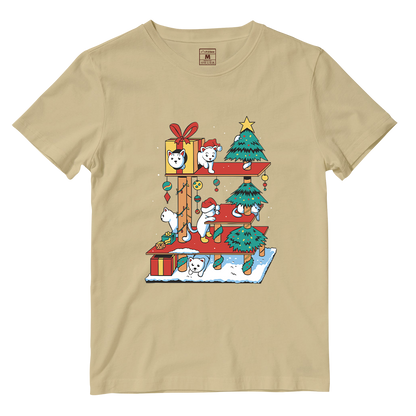 Cotton Shirt: Cat Tree