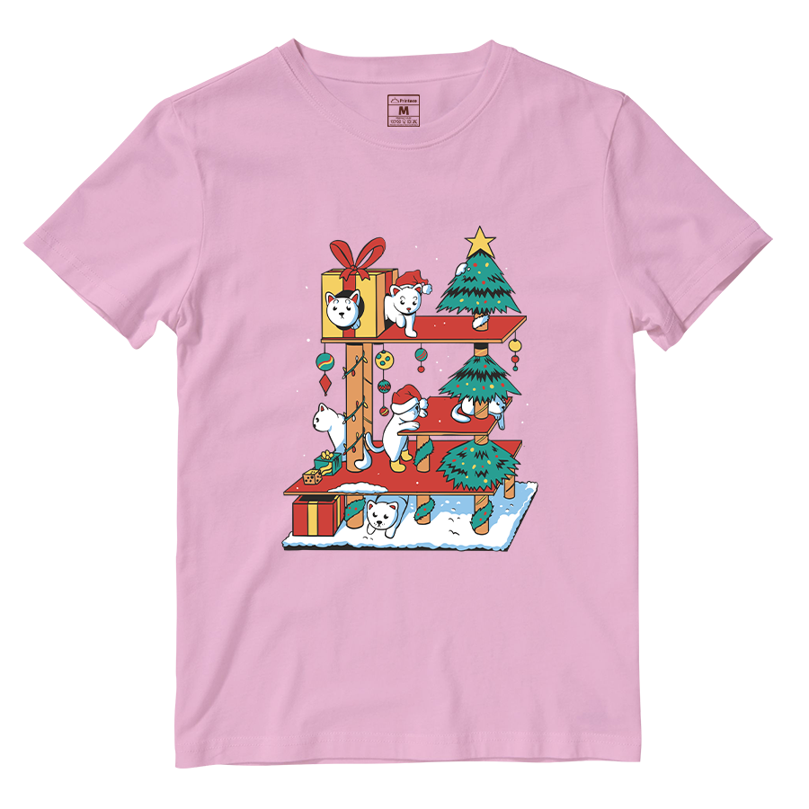 Cotton Shirt: Cat Tree