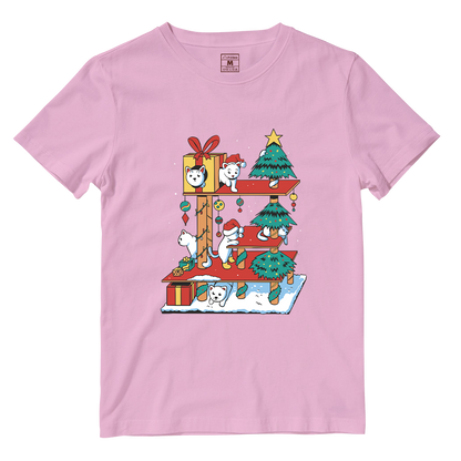 Cotton Shirt: Cat Tree