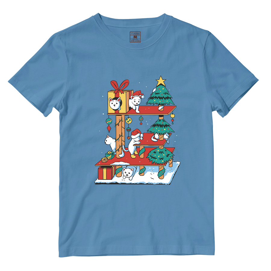 Cotton Shirt: Cat Tree