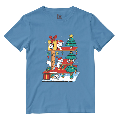 Cotton Shirt: Cat Tree