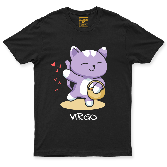 C.Spandex Shirt: Virgo Cat