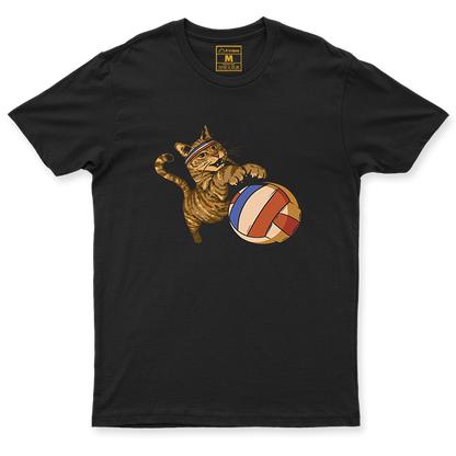 Drifit Shirt: Cat Volleyball