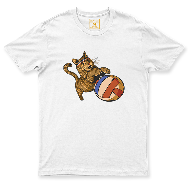 Drifit Shirt: Cat Volleyball