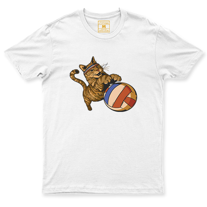 Drifit Shirt: Cat Volleyball