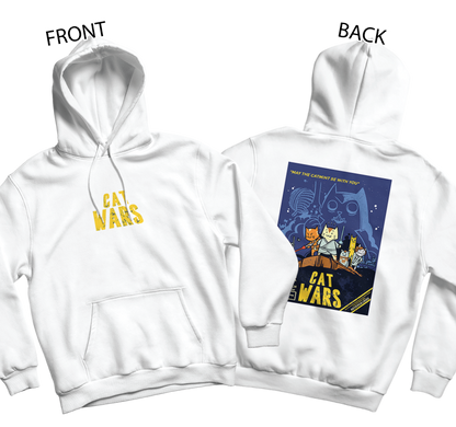 Cat Wars Hoodie (Front and Back)