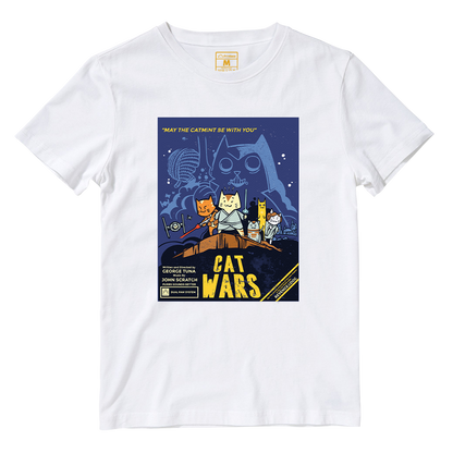 Cotton Shirt: Cat Wars