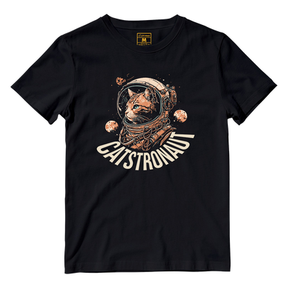 Cotton Shirt: Catstronaut