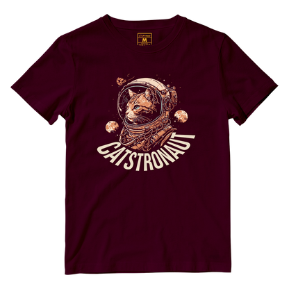 Cotton Shirt: Catstronaut