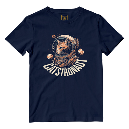 Cotton Shirt: Catstronaut