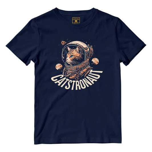 Cotton Shirt: Catstronaut