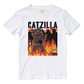 Cotton Shirt: Catzilla Destroyer