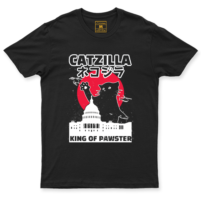 C. Spandex Shirt: Catzilla Pawster