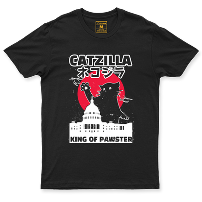 C. Spandex Shirt: Catzilla Pawster