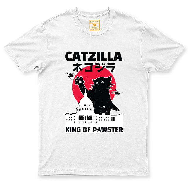 C. Spandex Shirt: Catzilla Pawster