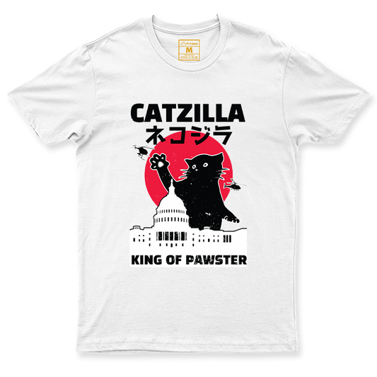 C. Spandex Shirt: Catzilla Pawster