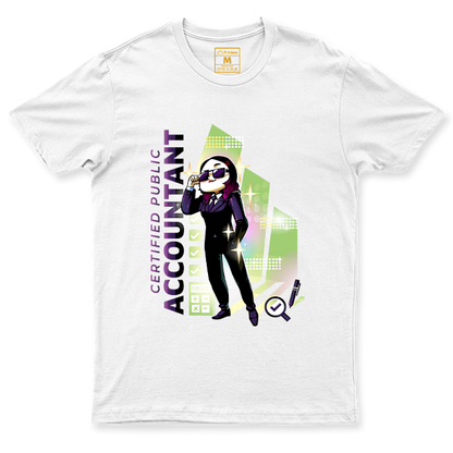 Spandex Shirt: Cool Accountant  Female