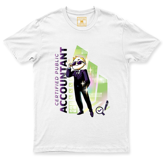 C.Spandex Shirt: Cool Accountant  Male