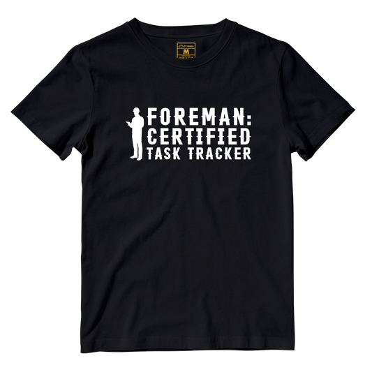 Cotton Shirt: Certified Task Tracker