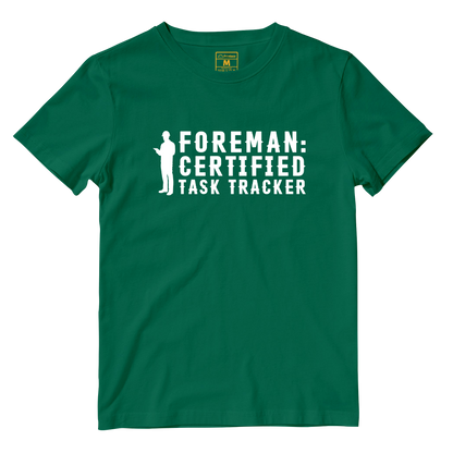 Cotton Shirt: Certified Task Tracker