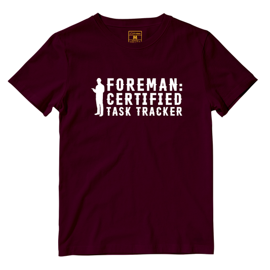 Cotton Shirt: Certified Task Tracker