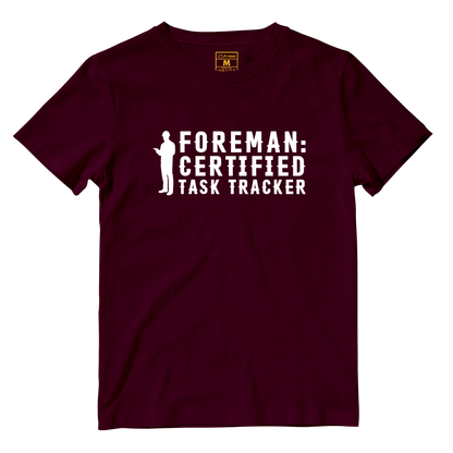 Cotton Shirt: Certified Task Tracker