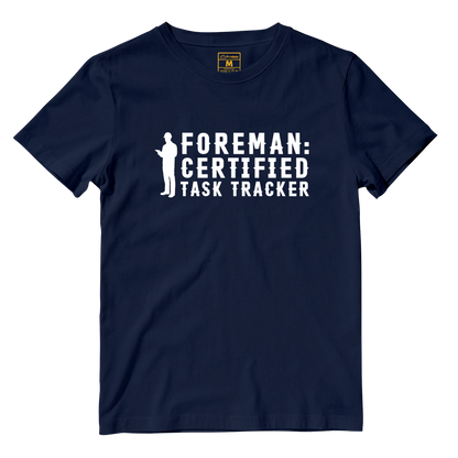 Cotton Shirt: Certified Task Tracker