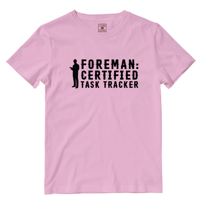 Cotton Shirt: Certified Task Tracker