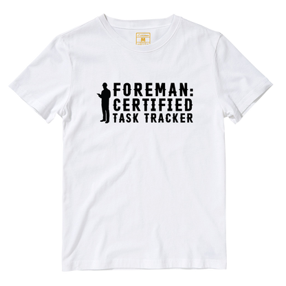 Cotton Shirt: Certified Task Tracker