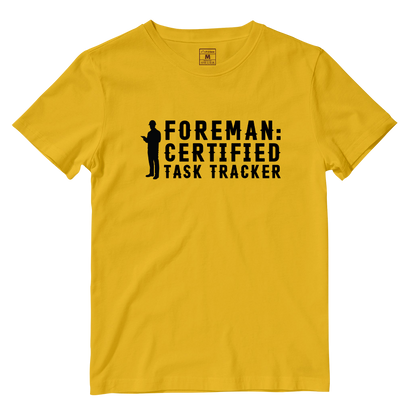Cotton Shirt: Certified Task Tracker