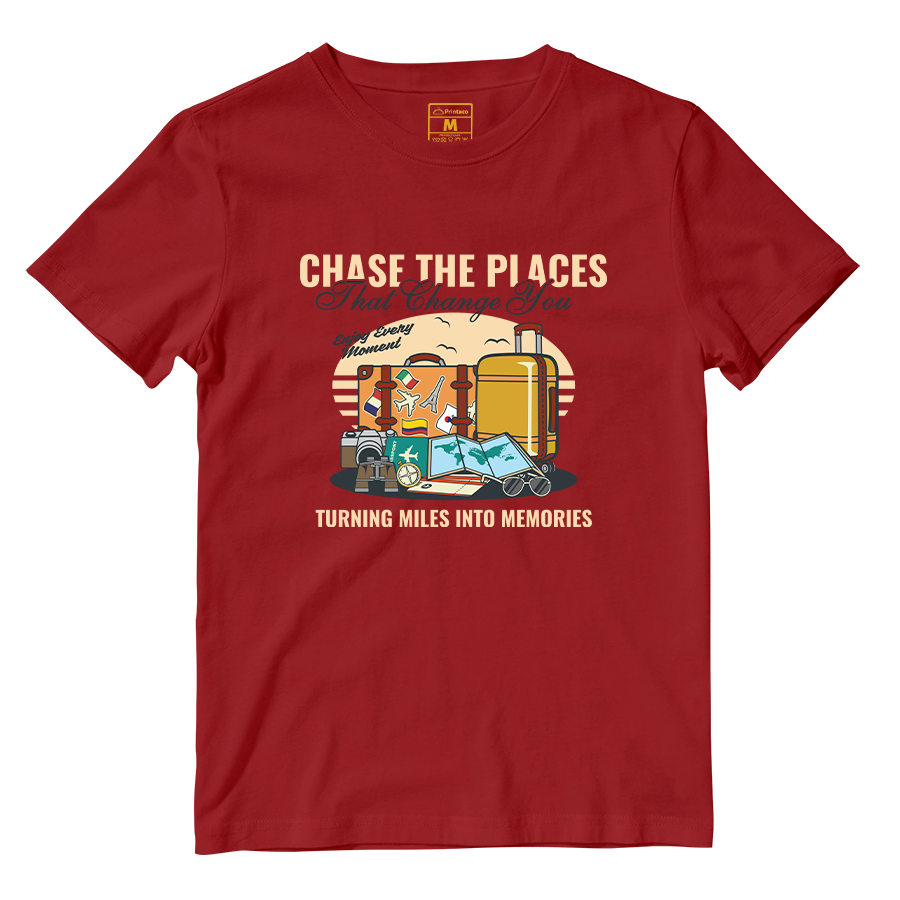 Cotton Shirt: Chase The Places That Change You