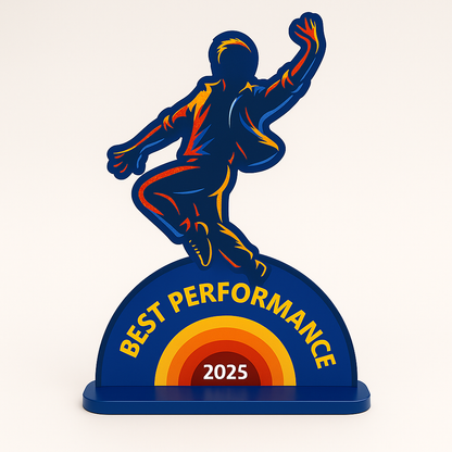 Acrylic Trophy: Dance