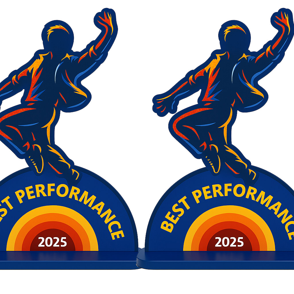 Acrylic Trophy: Dance